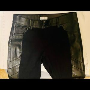 Bisou Bisou  pants faux leather
